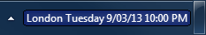 "dddd\nM/dd/yy" date format in a narrow taskbar